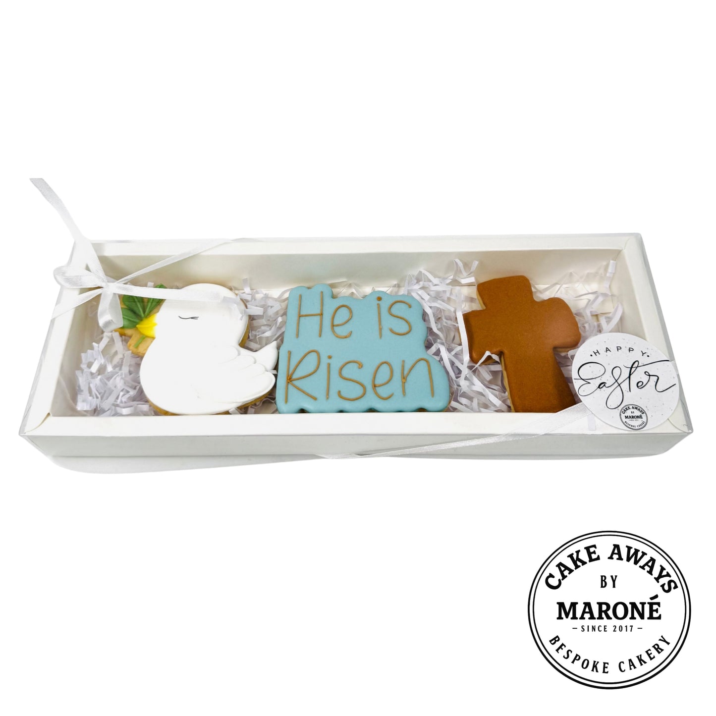 He Is Risen Easter Cookie Gift Box