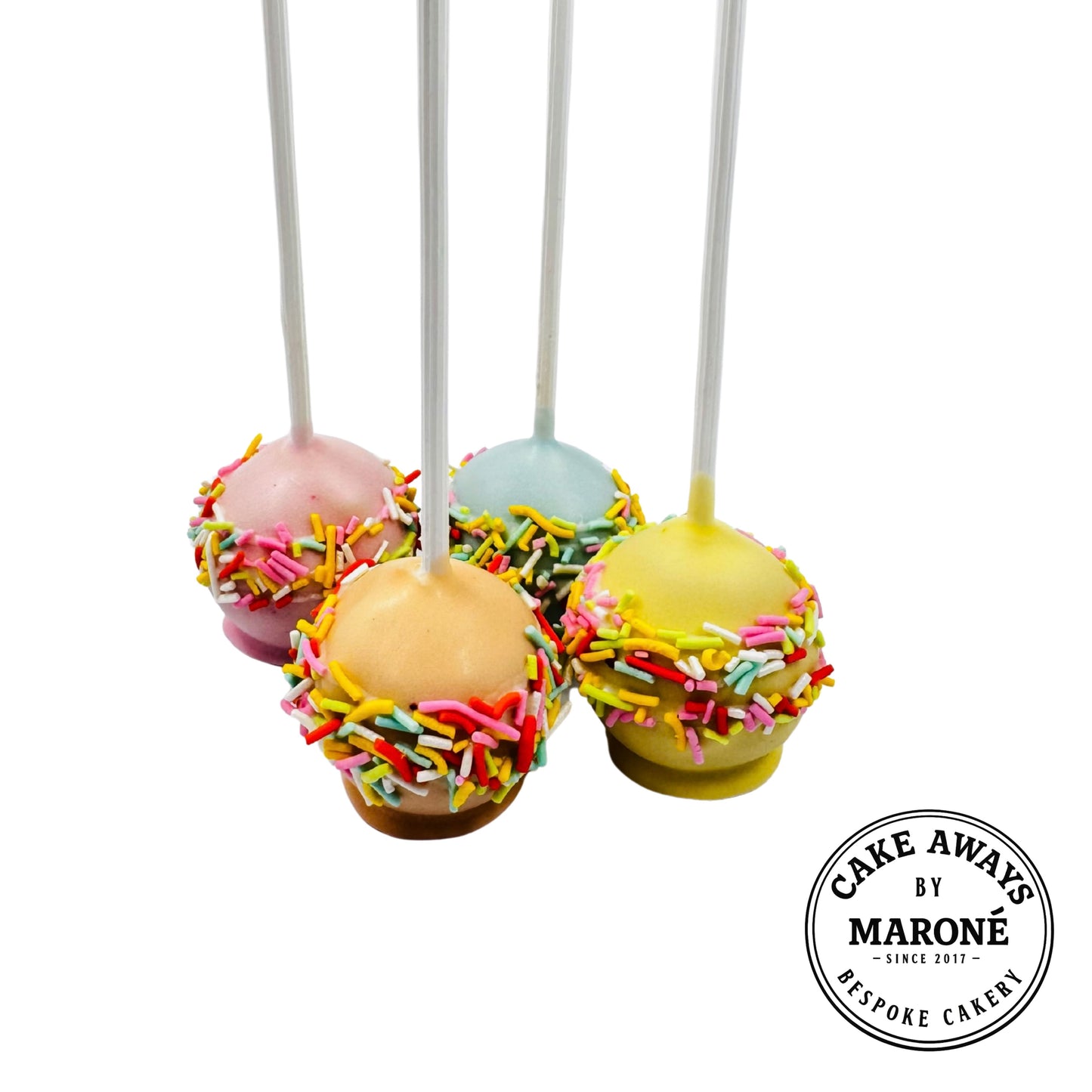 Pastel Sprinkle Cakepops