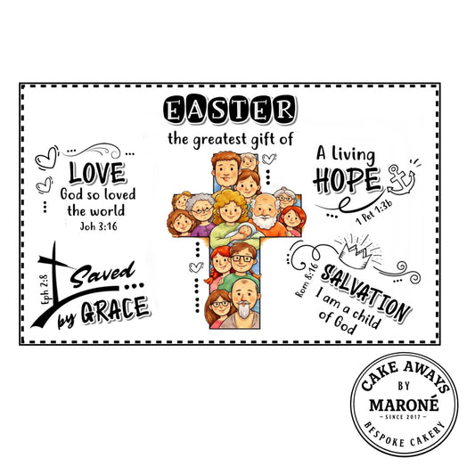 Decorate Your Own Easter Cross Cookie Set