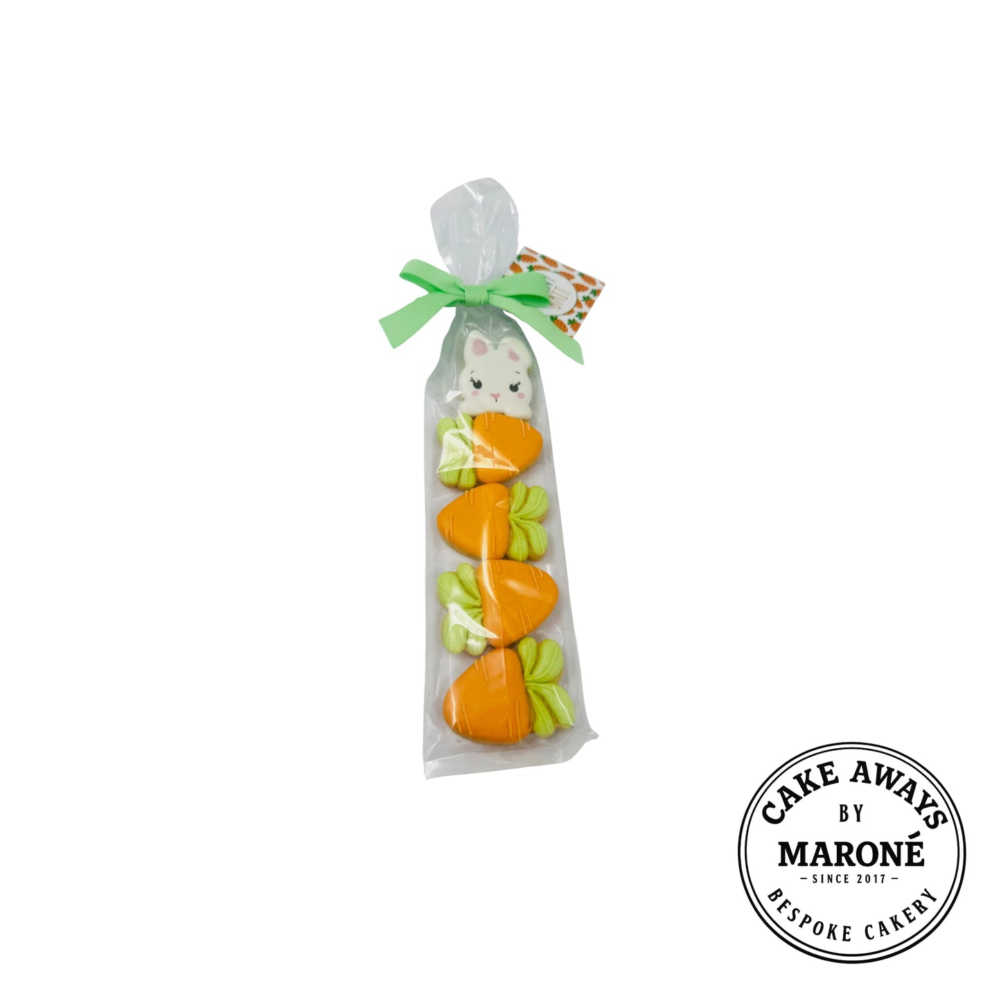 Easter Bunny & Carrot Mini Cookie Gift Set