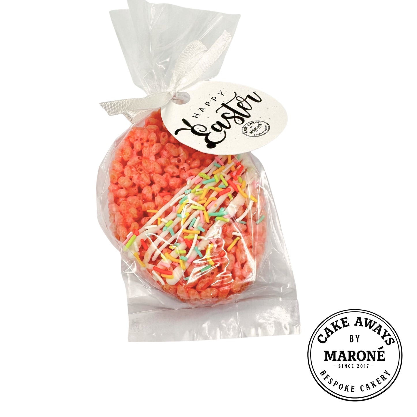 Egg Shaped Rice Krispy Treat