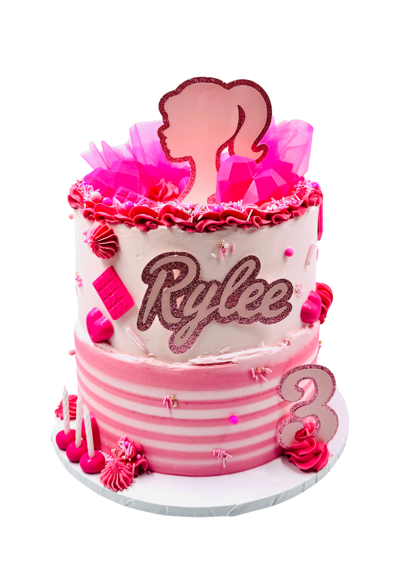 Barbie Silhouette Cake