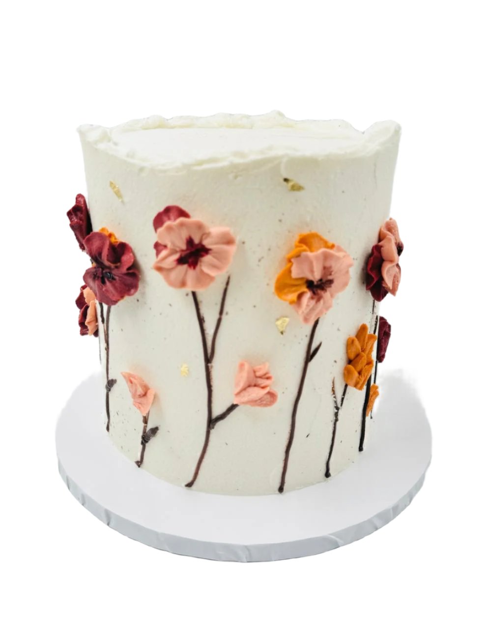 Buttercream floral cake