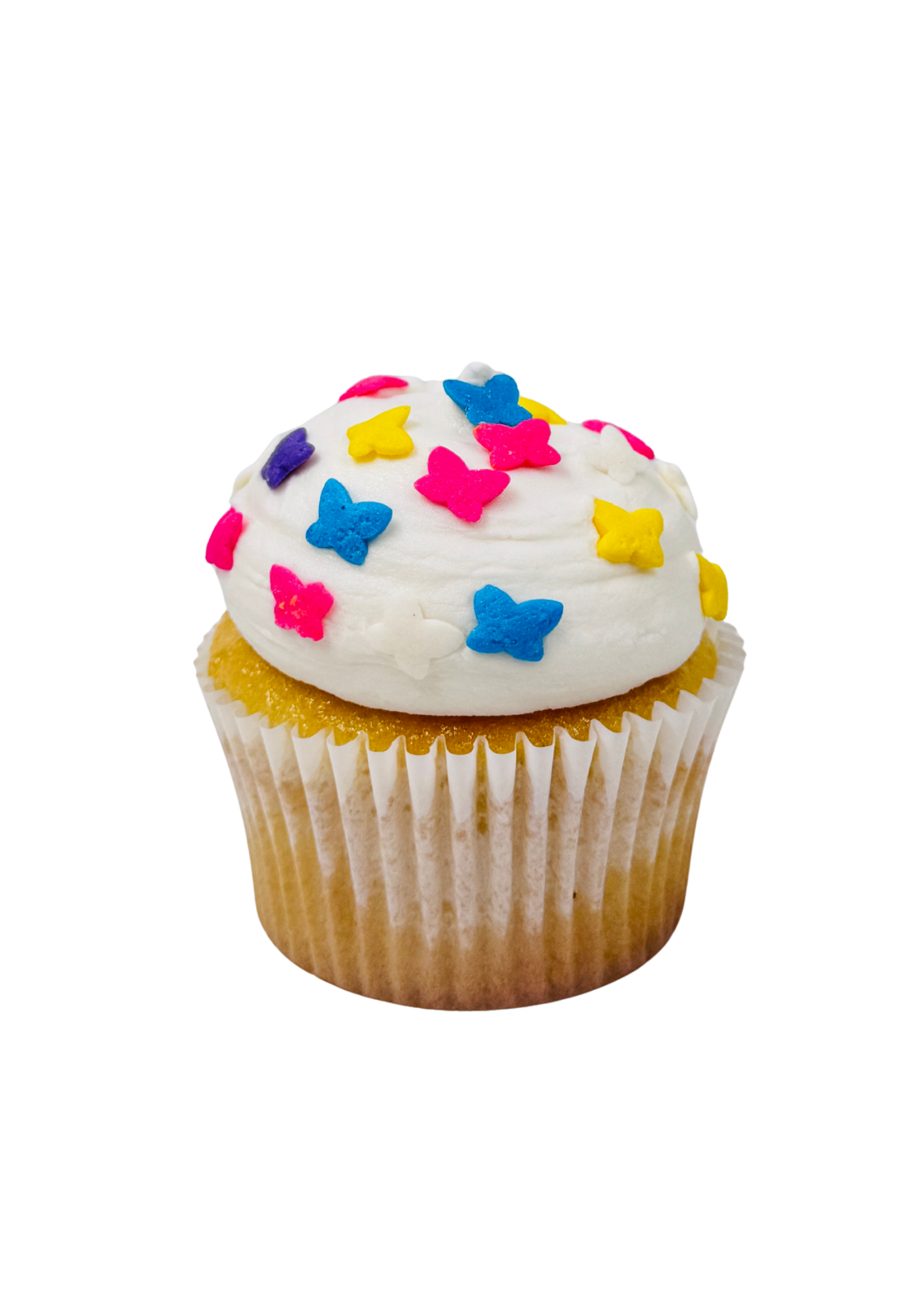 Butterfly Vanilla Cupcake
