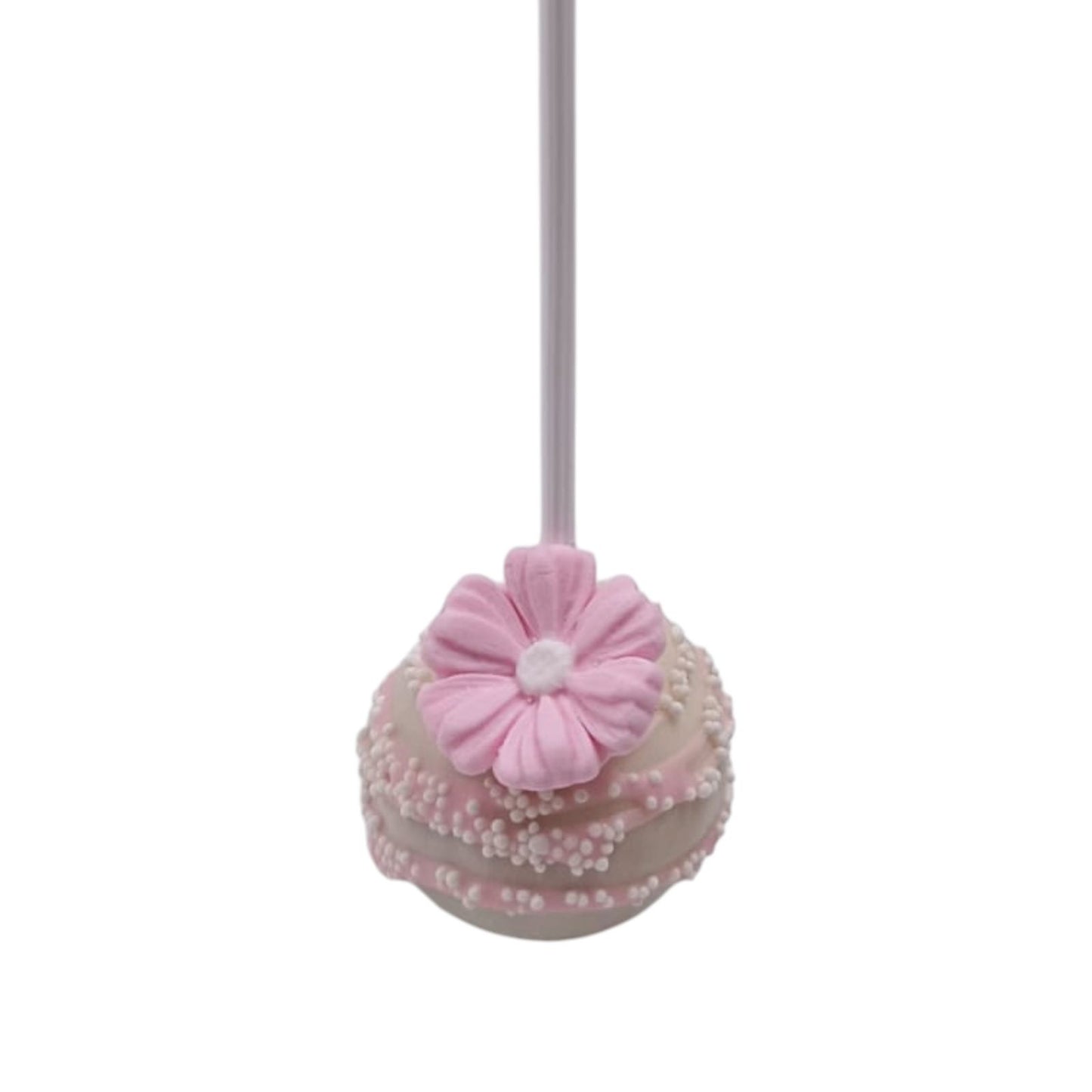 Pink Daisy Cake pop