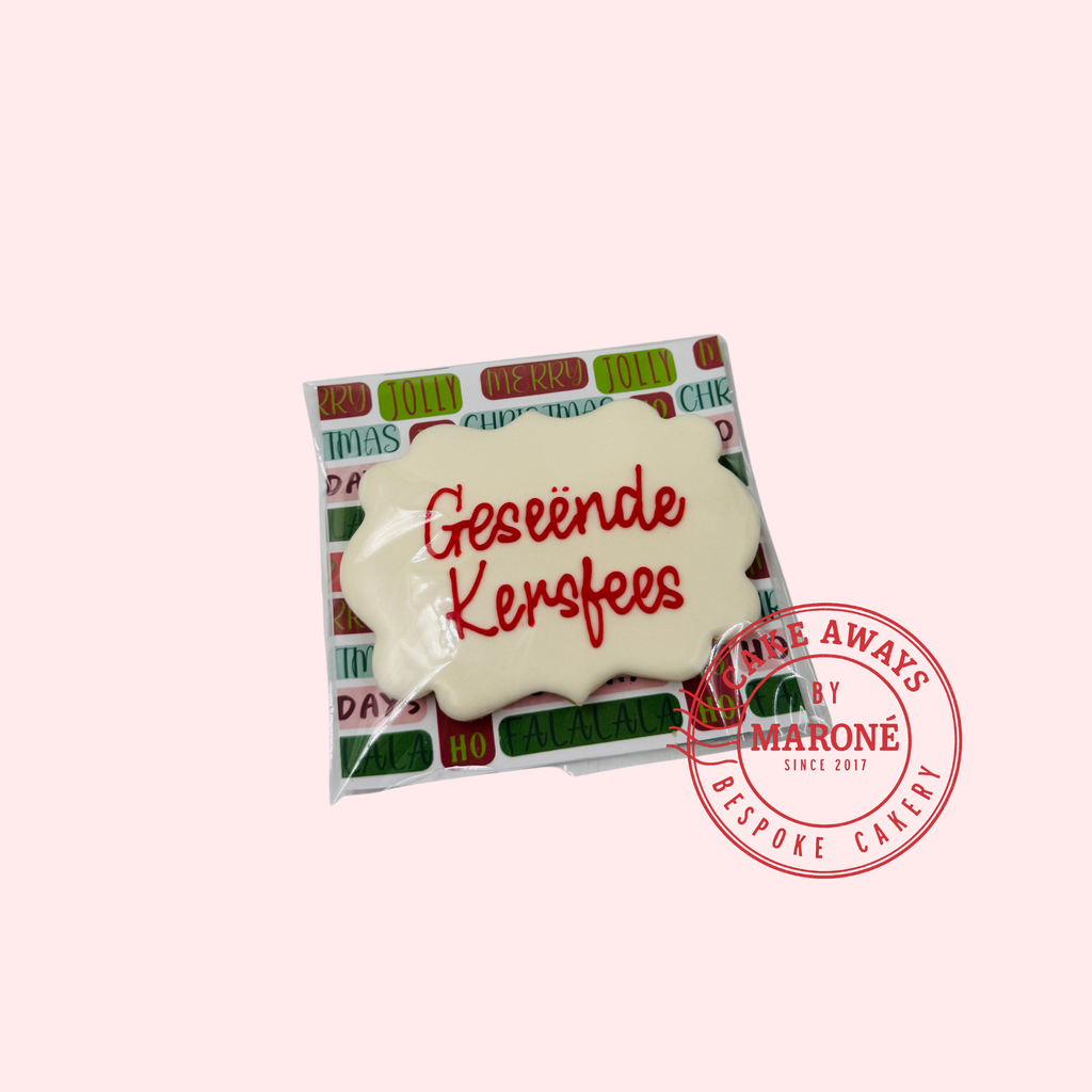 Merry Christmas cookies