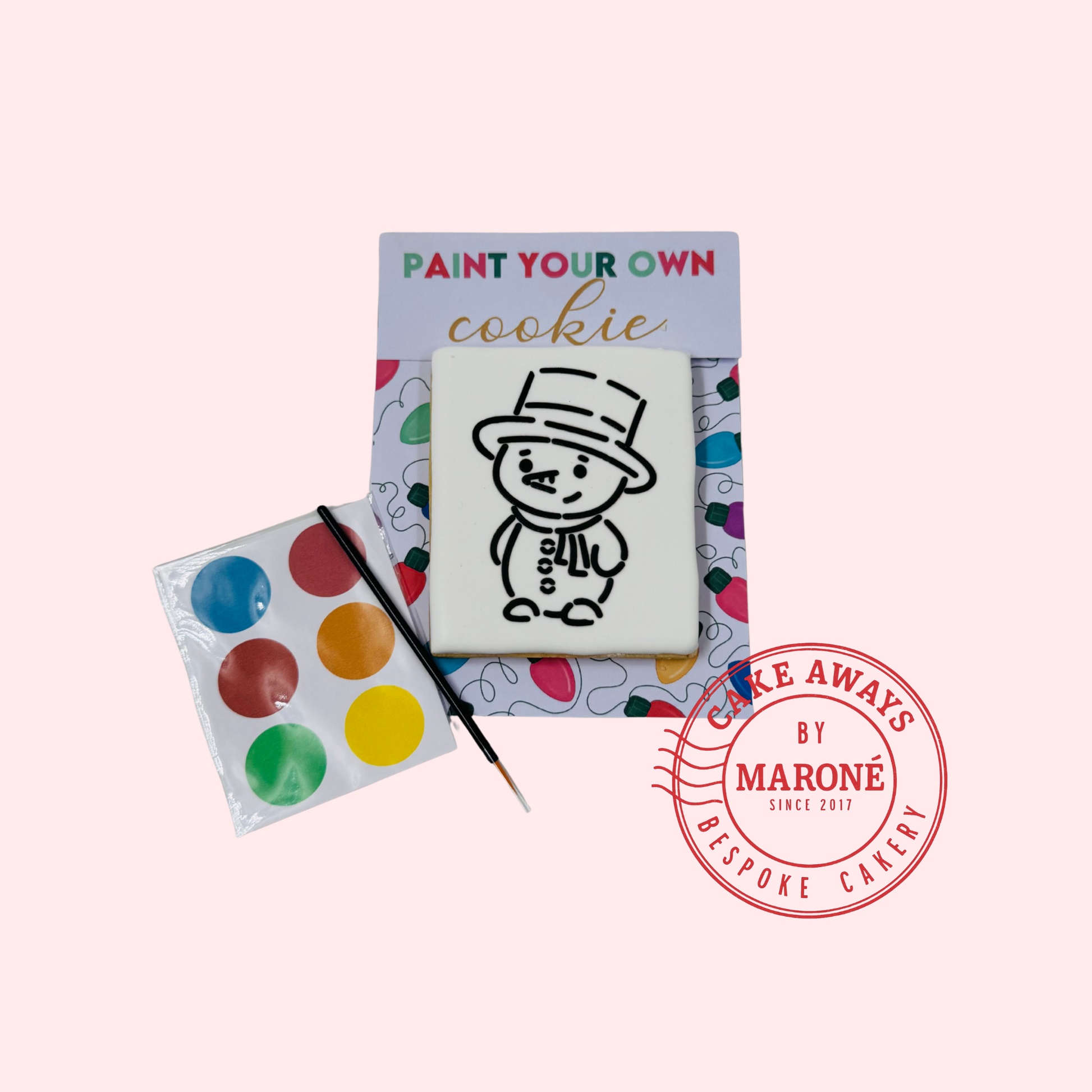 PYO (Paint Your Own Cookies) Christmas