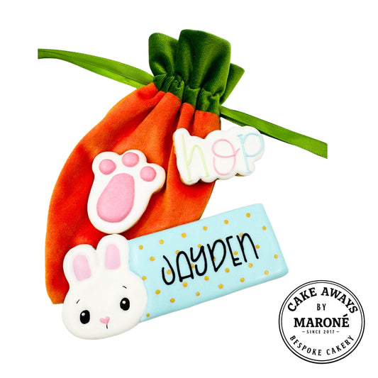 Carrot Bag with Custom Cookie