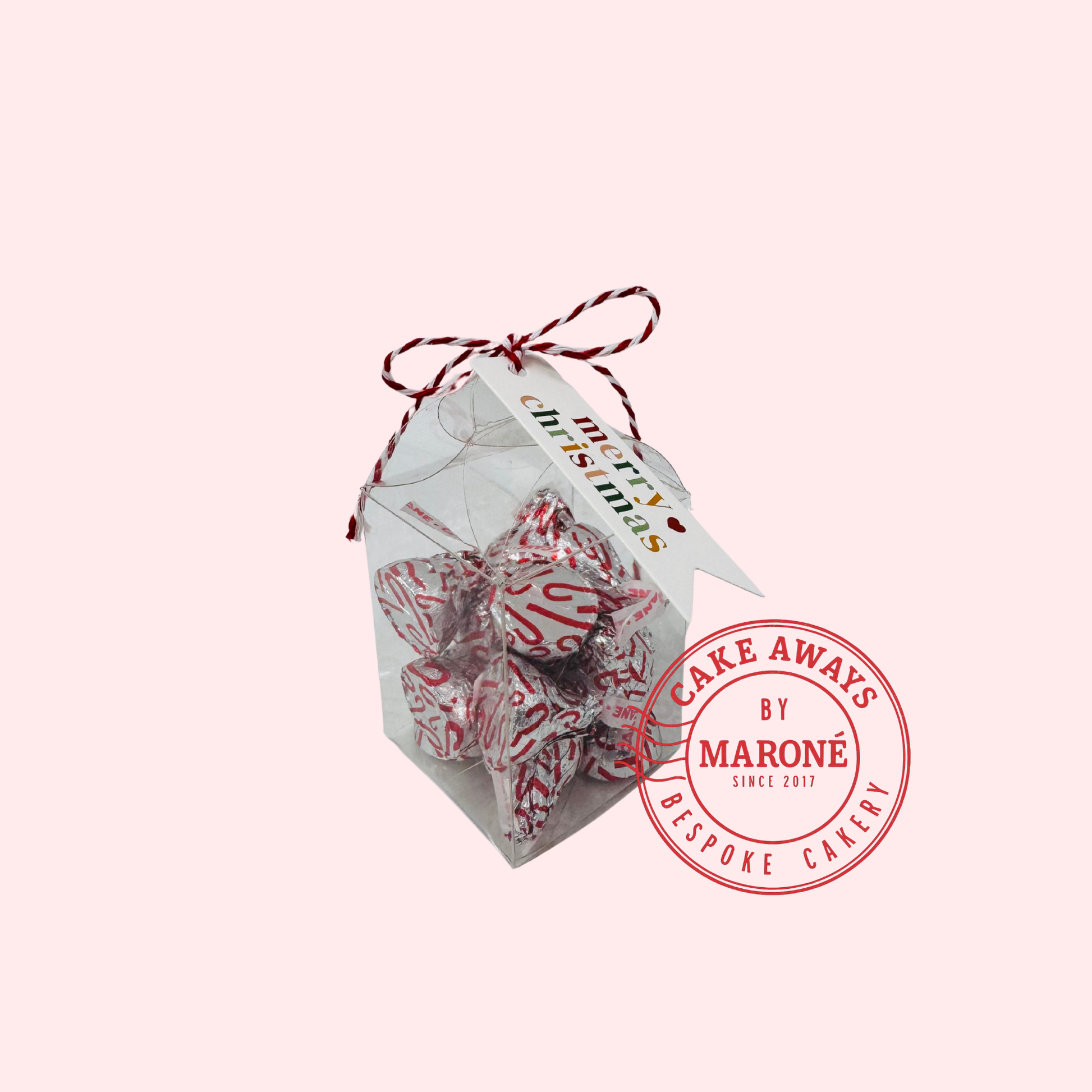 Candy Cane Kisses Gift Box