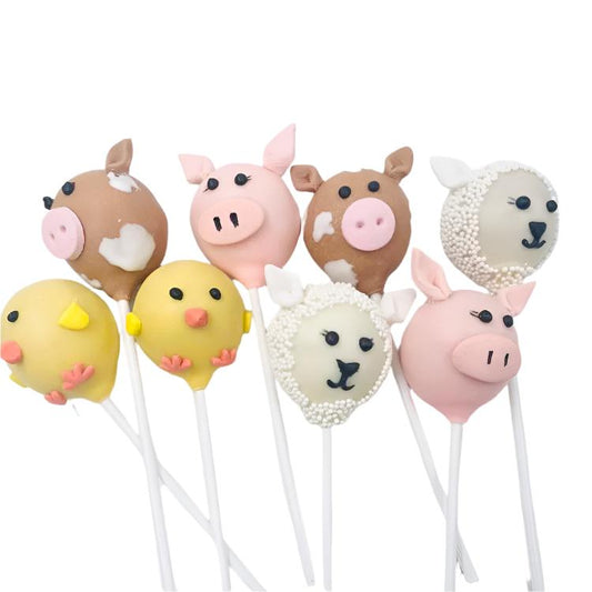3-Farm animal cakepops