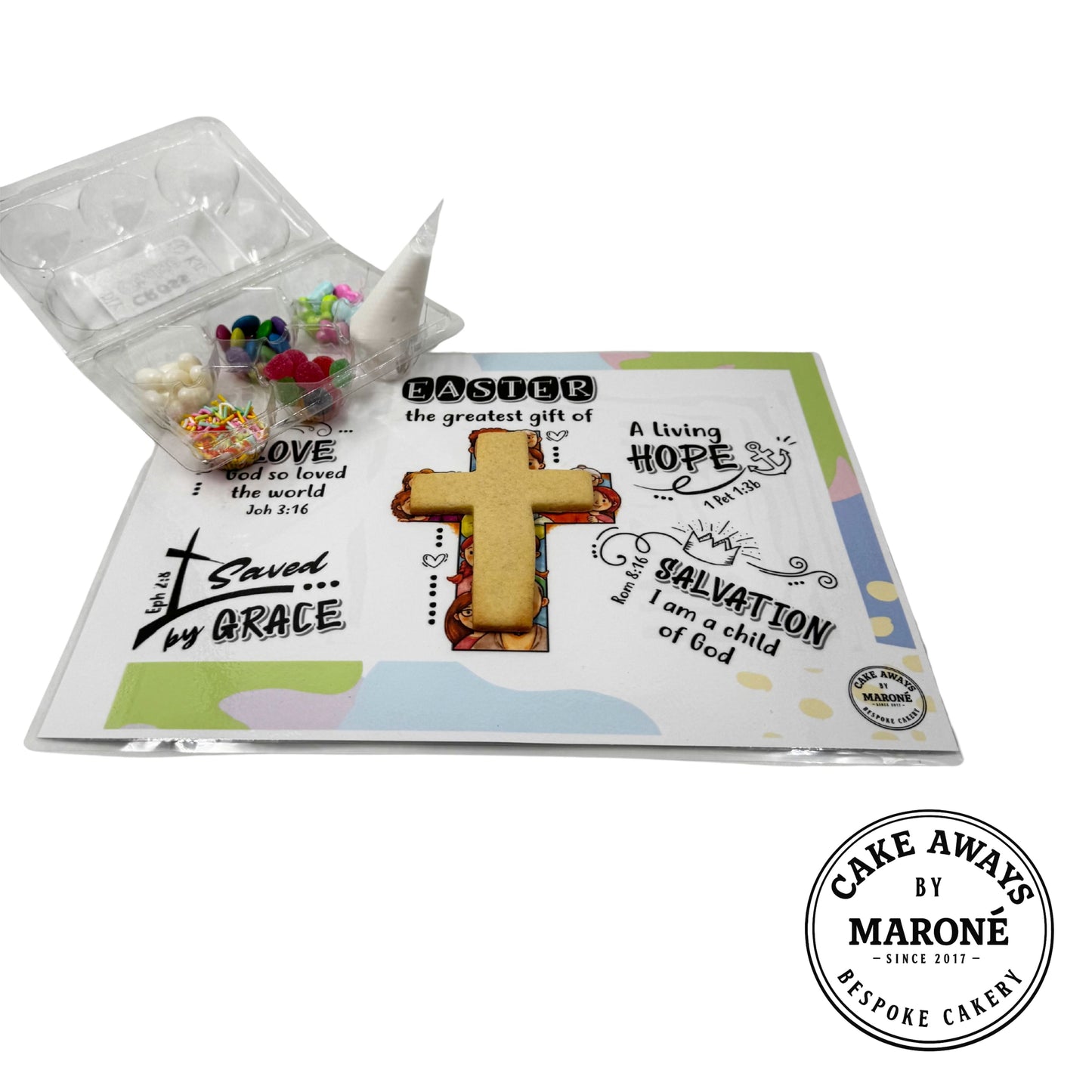 Decorate Your Own Easter Cross Cookie Set