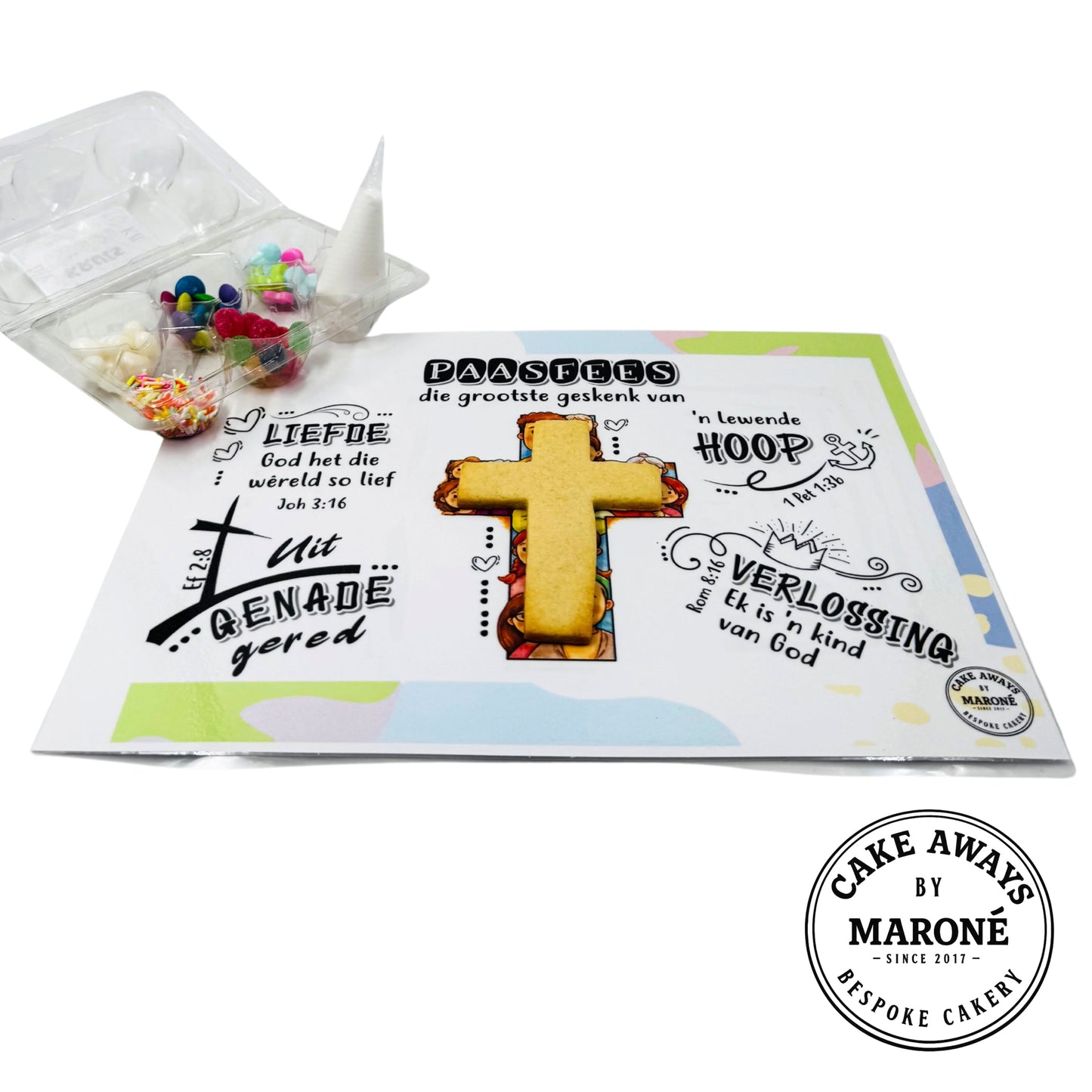 Decorate Your Own Easter Cross Cookie Set