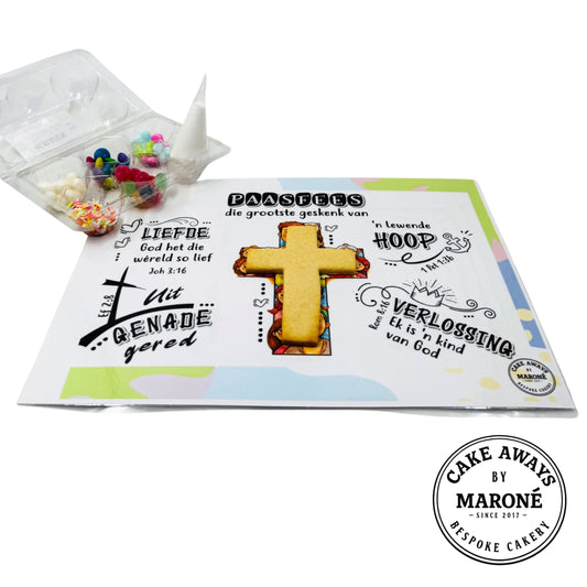 Decorate Your Own Easter Cross Cookie Set