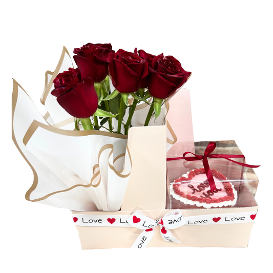 Valentine's Day Rose Gift Box