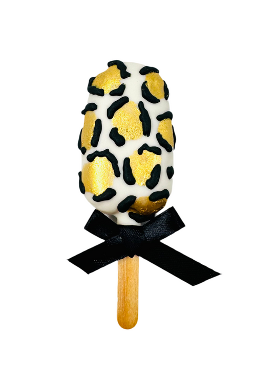 Leopard spot Cakesicles