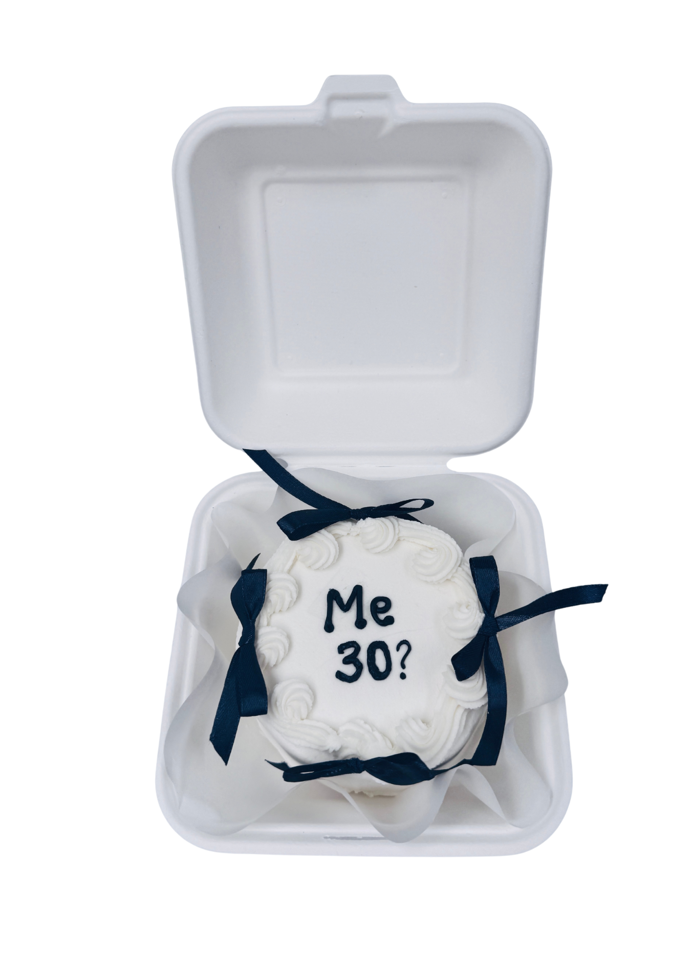 Vintage black and white bento