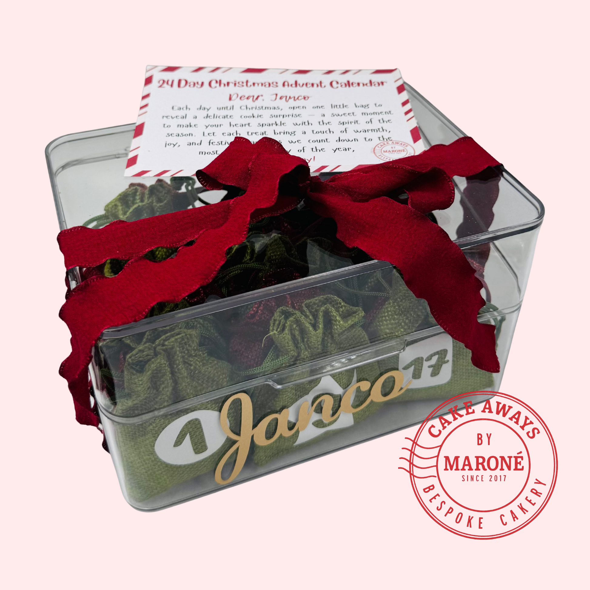 24 Day Christmas Advent Calendar