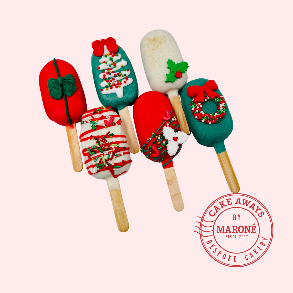 Christmas Cakesicles