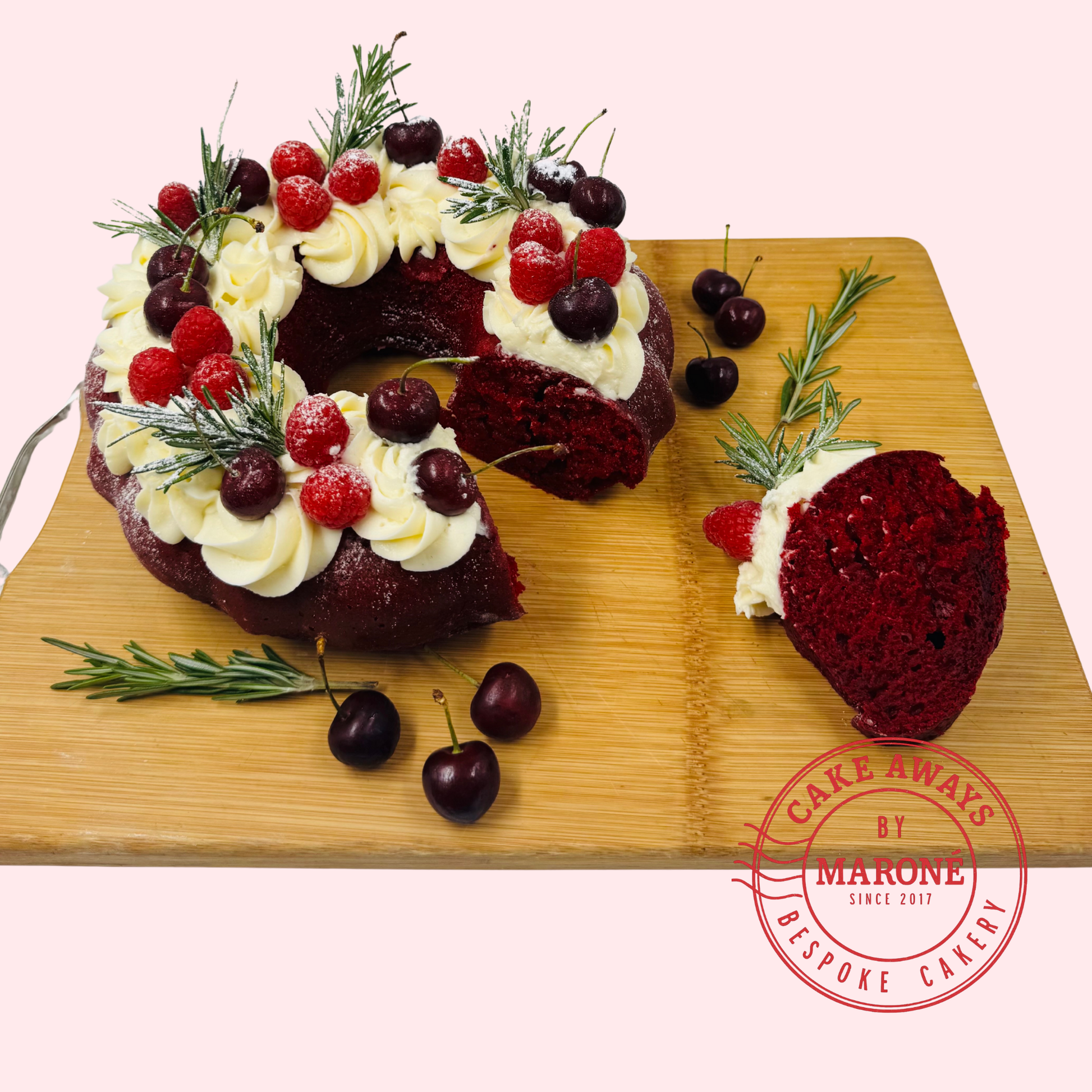 Christmas Red Velvet Bunt Cake