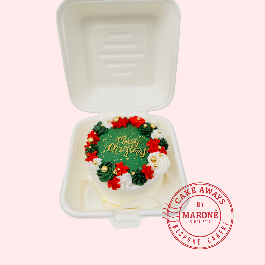 Christmas Bento Cake