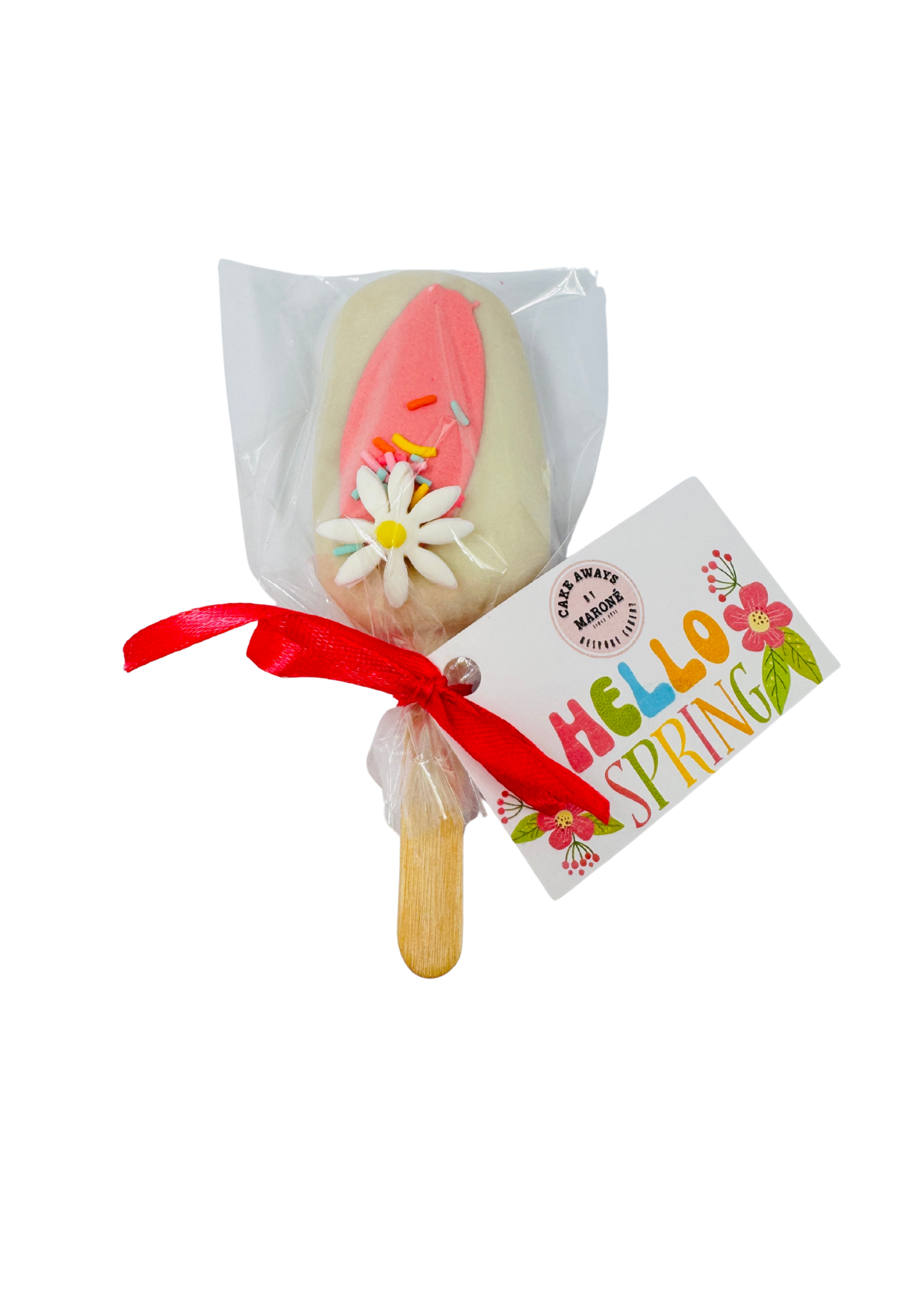Spring Cakesicle