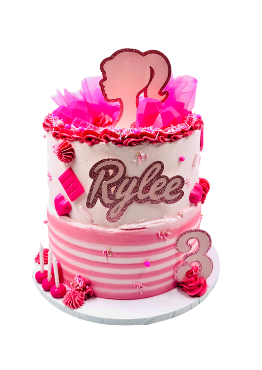 Barbie Silhouette Cake