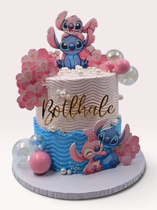 Stitch & Angel Cake