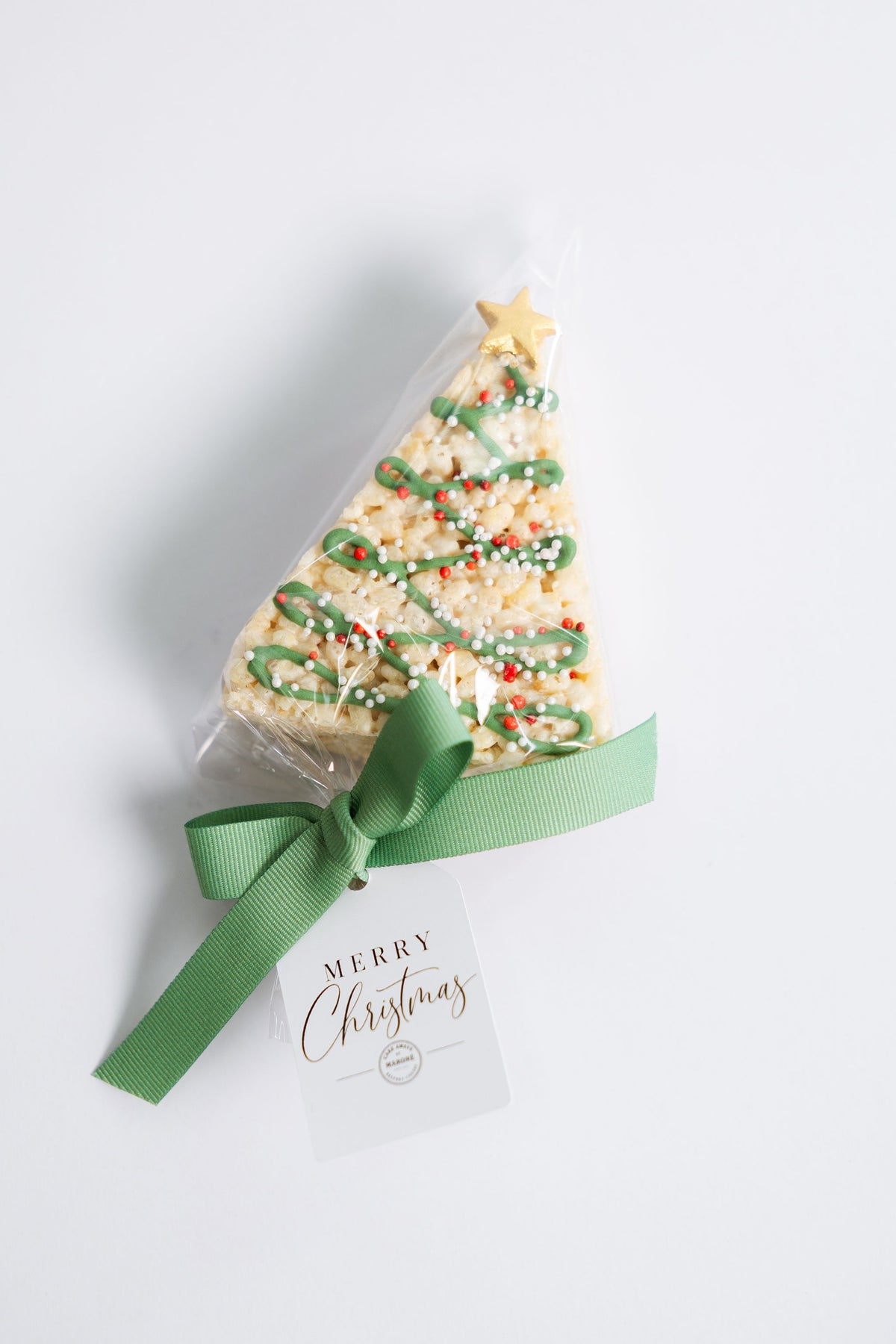 Christmas Rice Krispy Tree