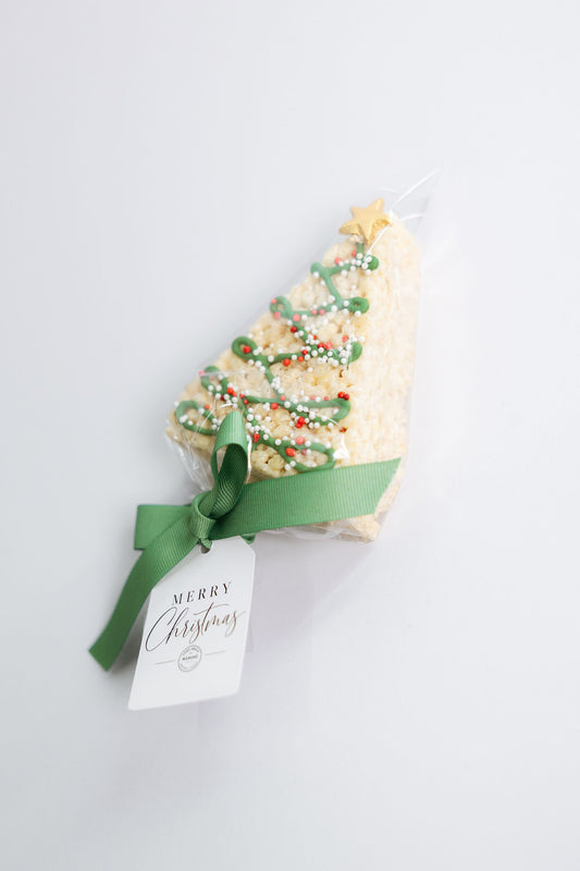 Christmas Rice Krispy Tree