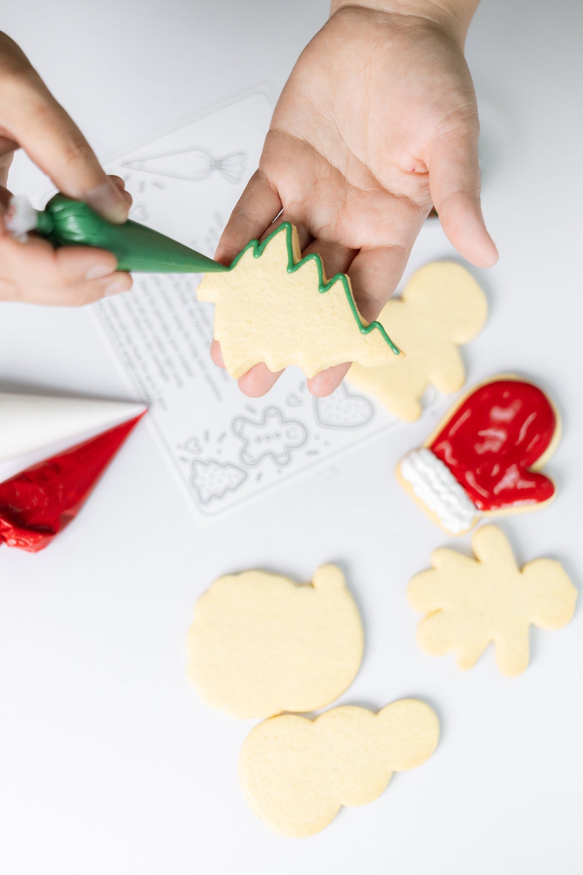 DIY Christmas Cookie kit - 6 Cookies