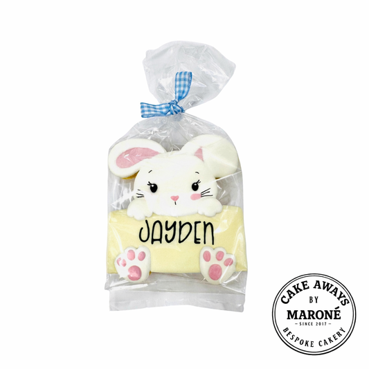 Custom Bunny Cookie