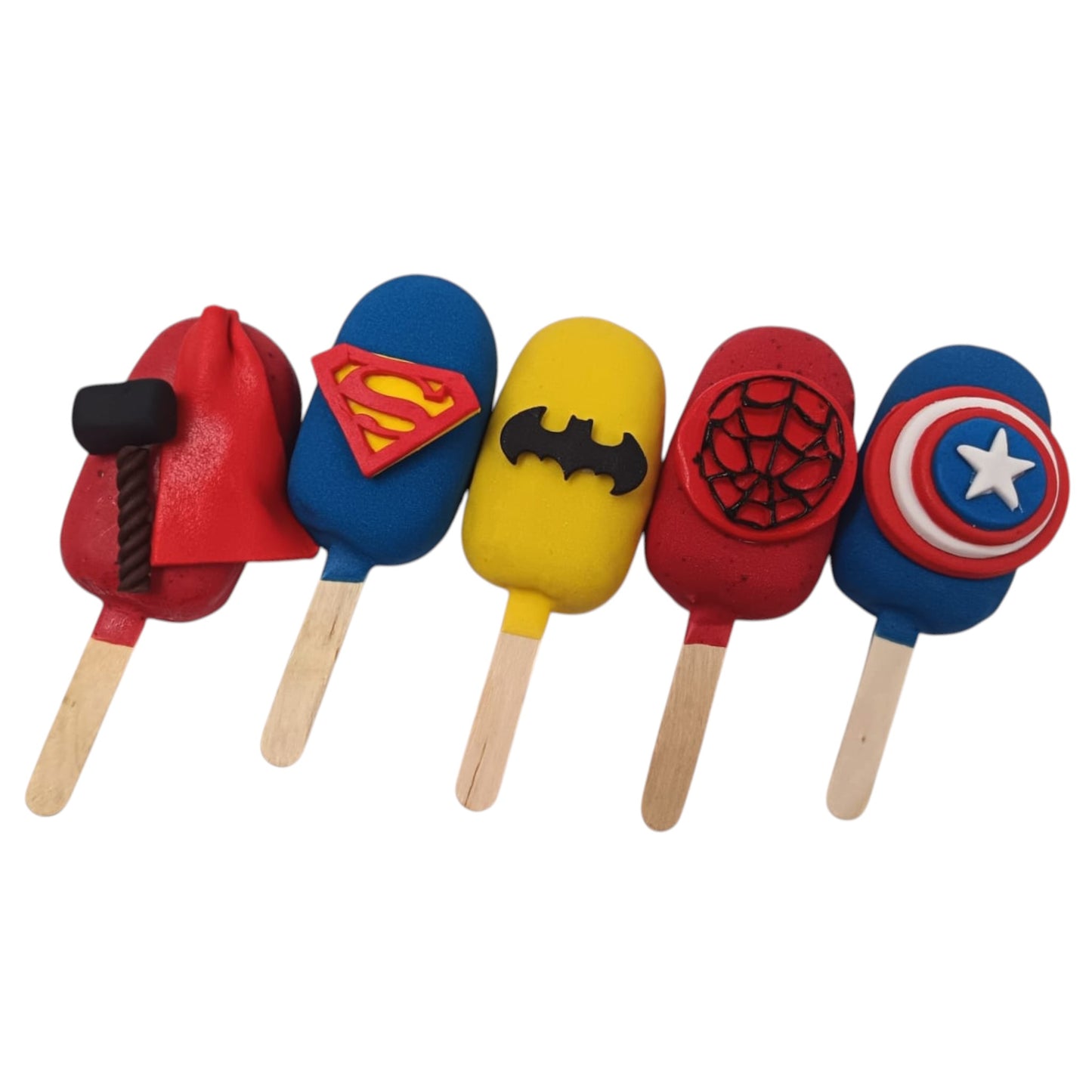 Superhero Themed Caksicles