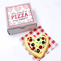 Pizza Heart Cookie