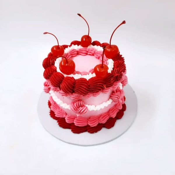 Cherry Round Cake