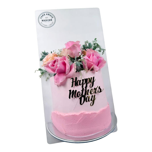 Floral Canvas Cake