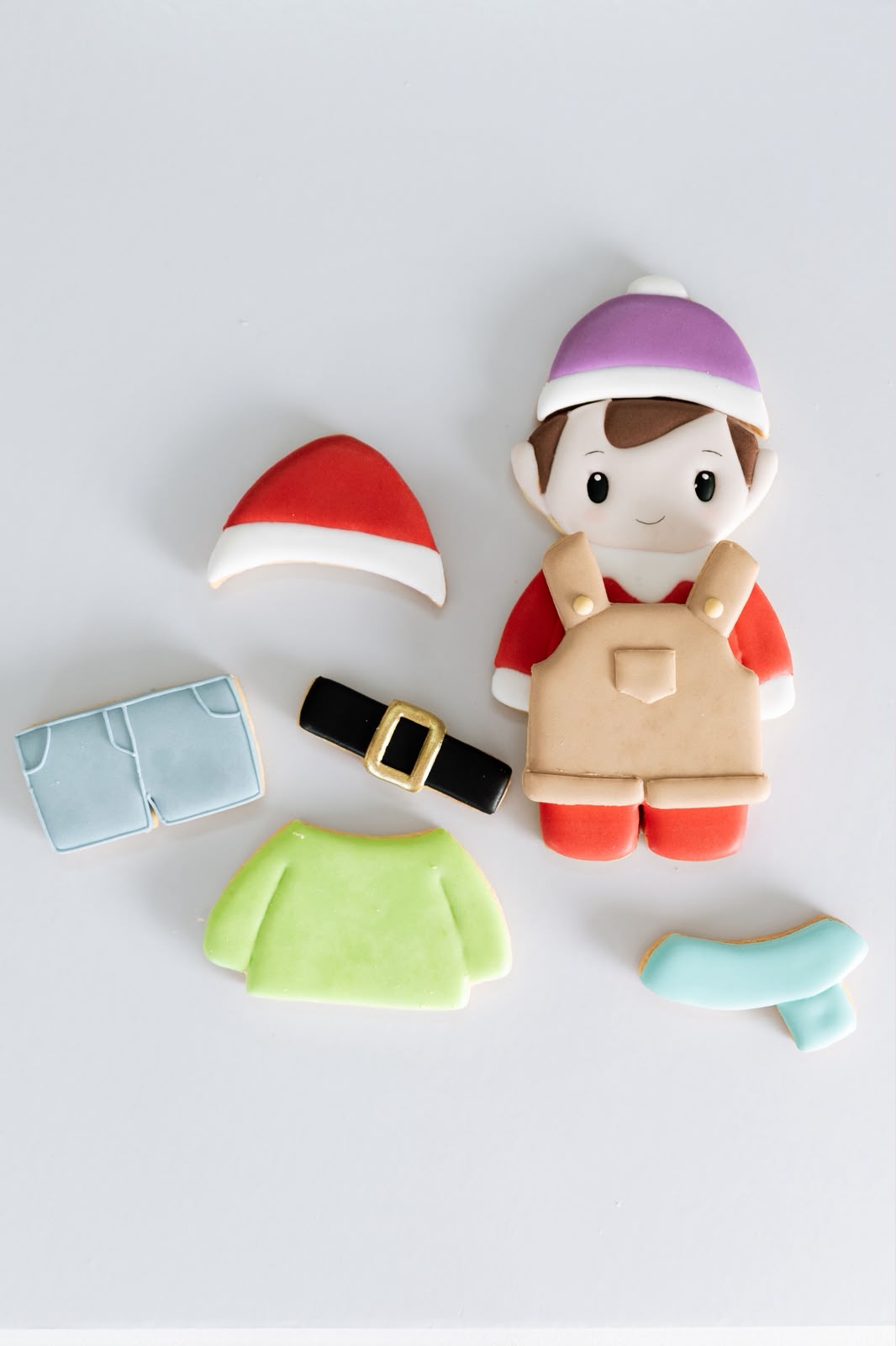 Elf Dress-Up Cookie Kit