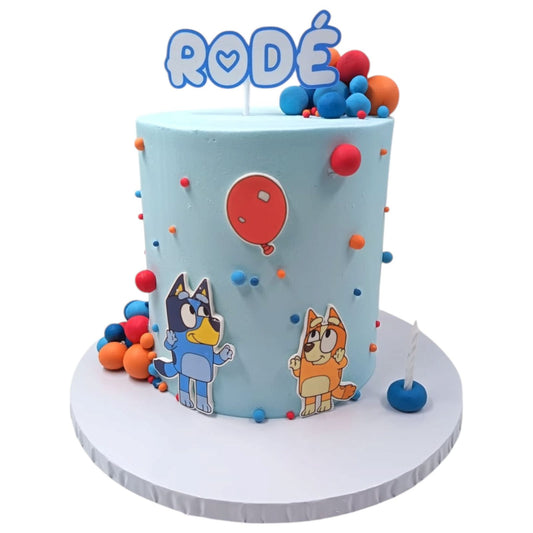 Bluey and Bingo Cake
